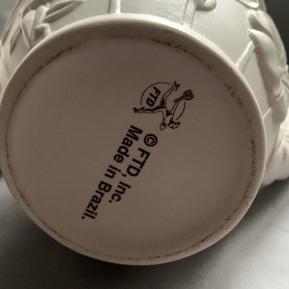 Great pitcher vase made in Brazil 6.75” tall pottery - Picture 9 of 11